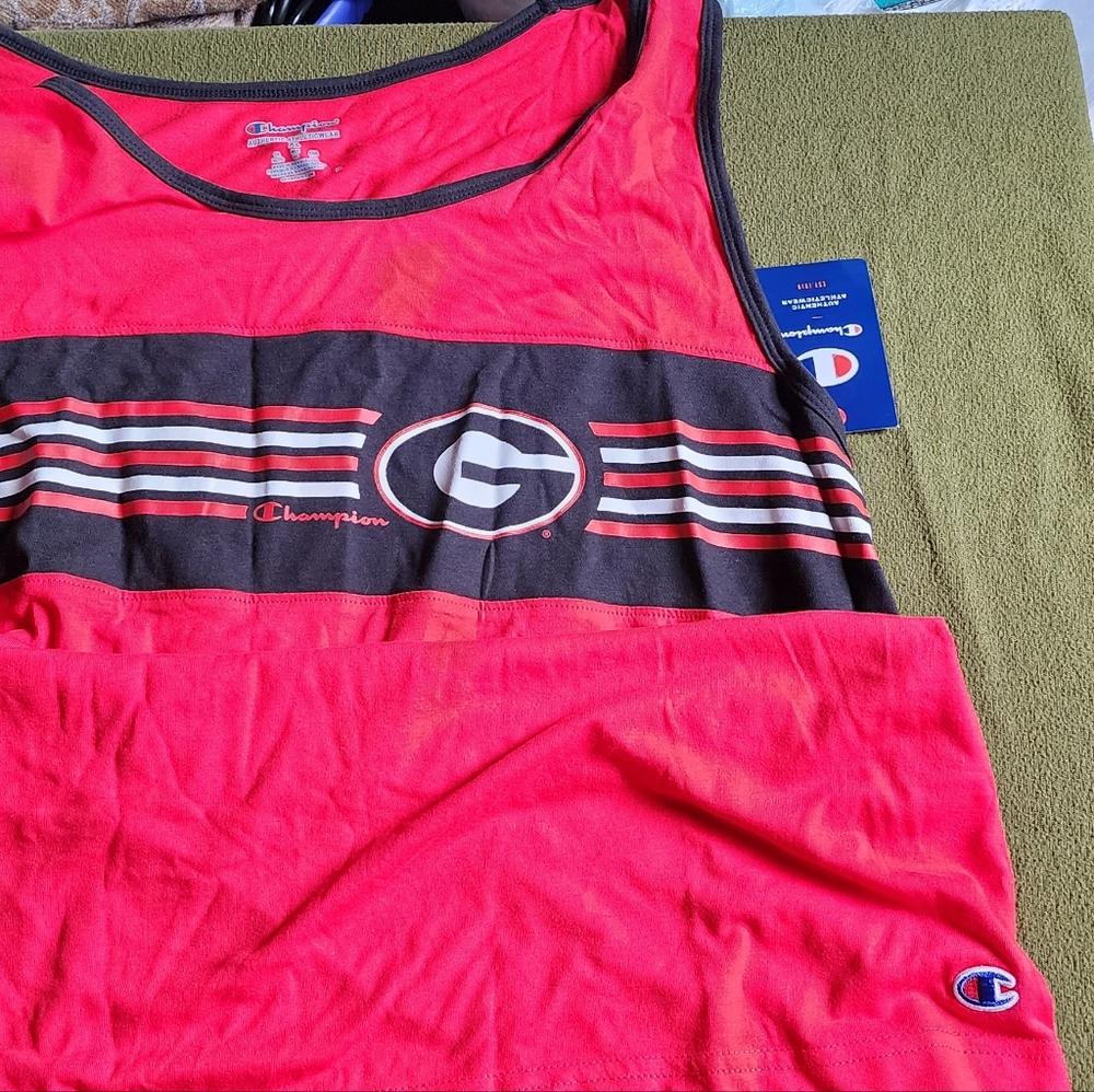 Georgia bull dogs tank top